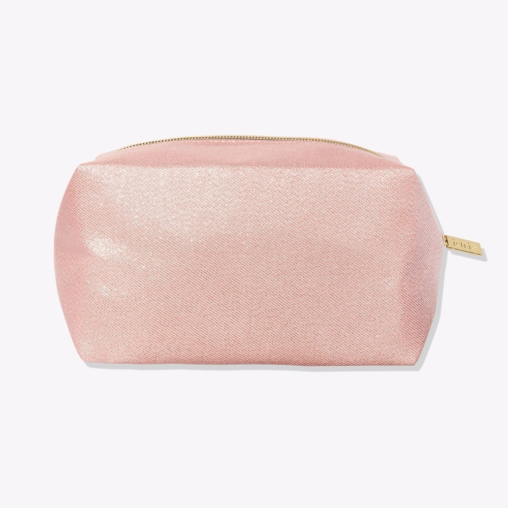 Tarte - blushing‎ beauty bag - pink makeup bag